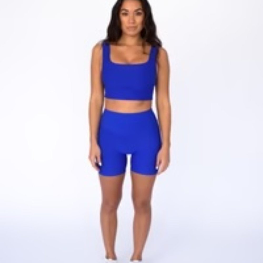 Skatie Ivy Crop & Keke Bike Short SET